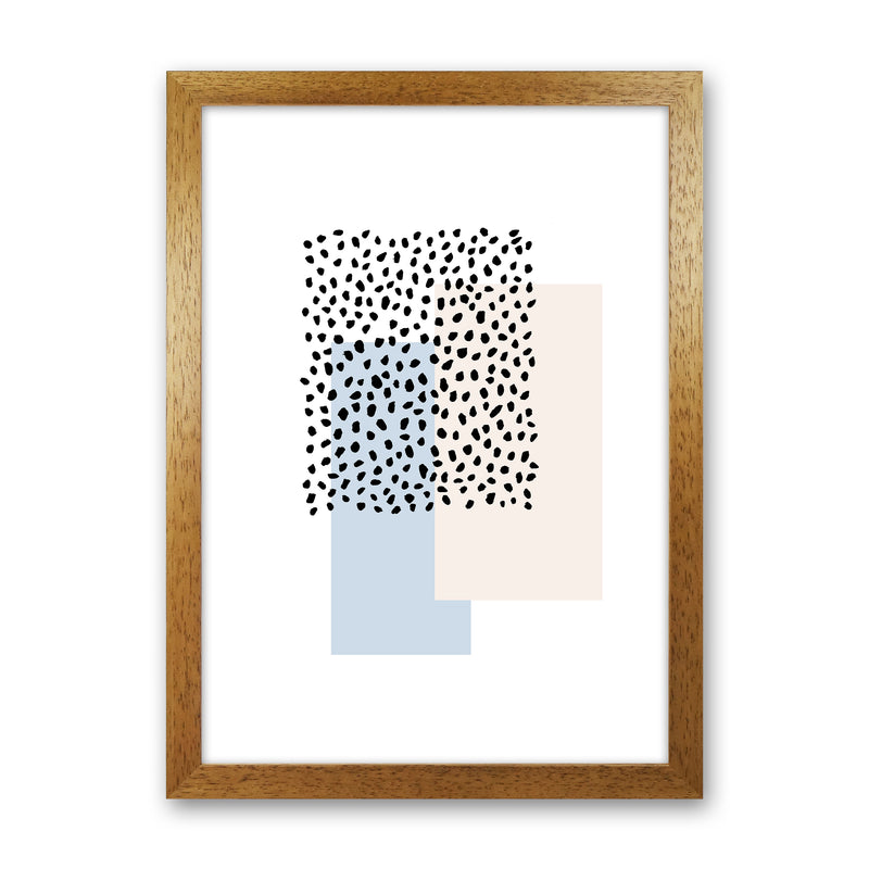 Dots Rectangles Light Blue Nude By Planeta444 Oak Grain