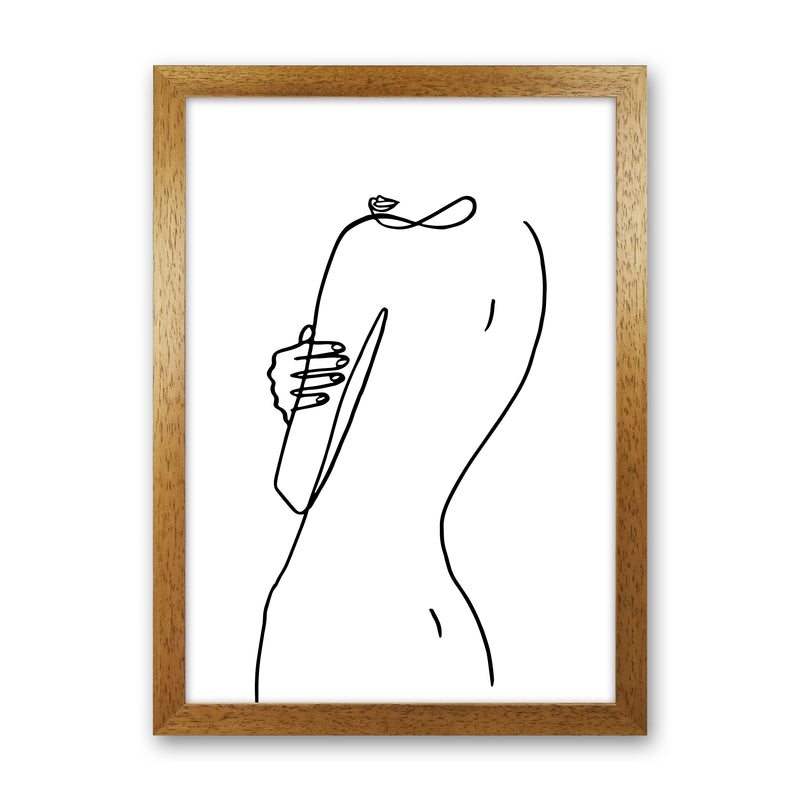 Female Hiding Back Pose By Planeta444 Oak Grain