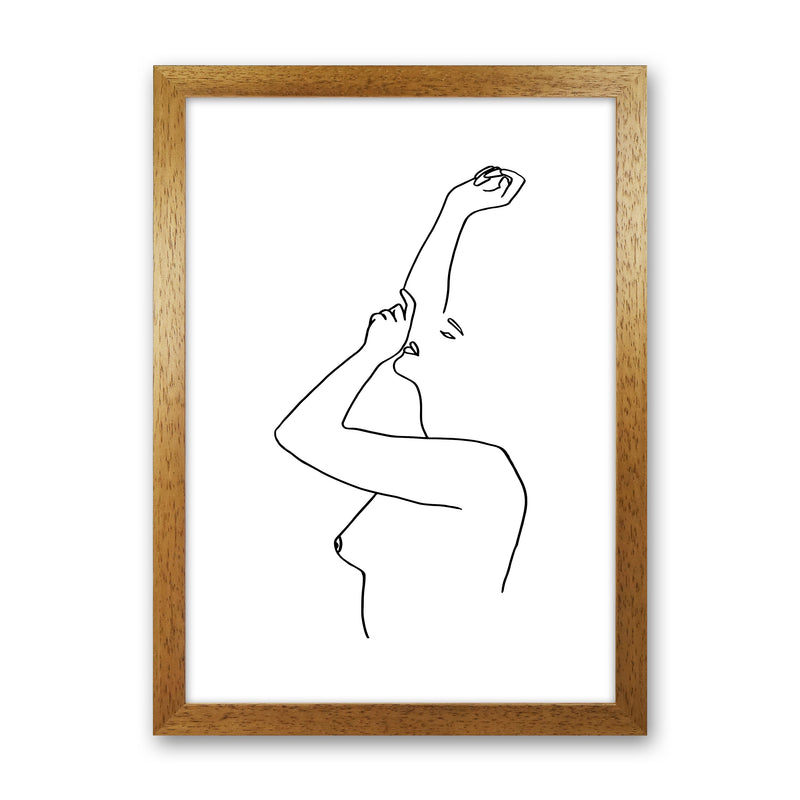 Female Reaching Up By Planeta444 Oak Grain
