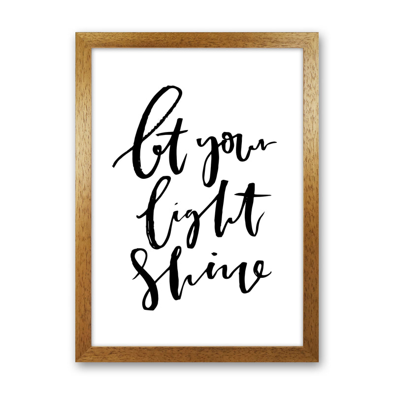 Let Your Light Shine By Planeta444 Oak Grain