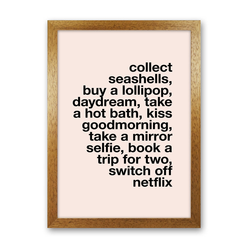 Collect Seashells By Planeta444 Oak Grain