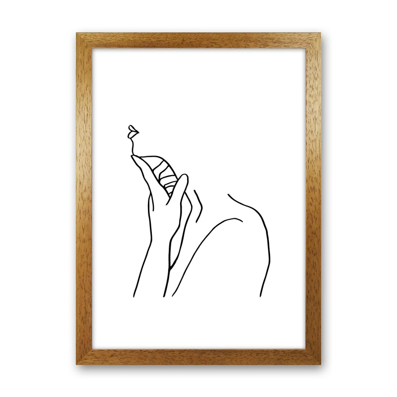 Finger On Chin By Planeta444 Oak Grain