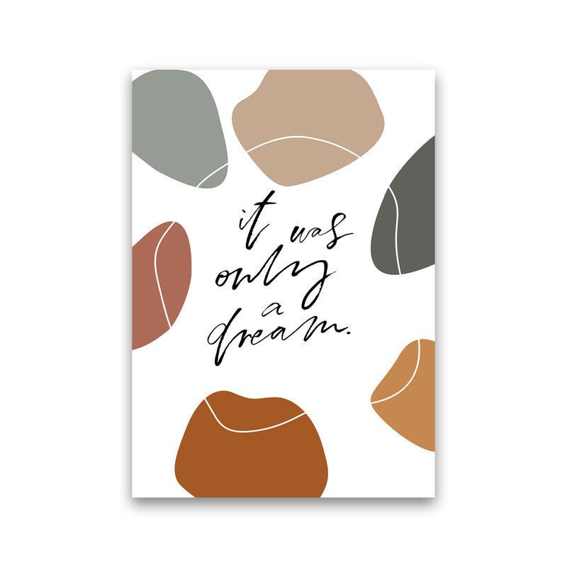 It Was Only A Dream Abstract Shapes By Planeta444 Print Only