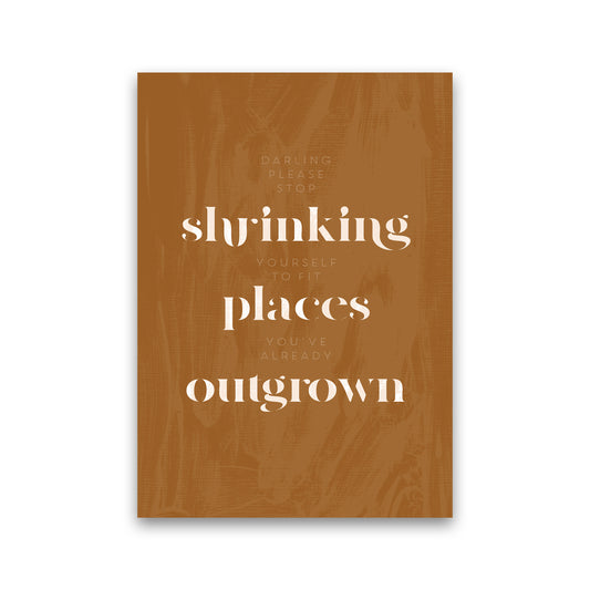 Darling Please Stop Shrinking By Planeta444 Print Only