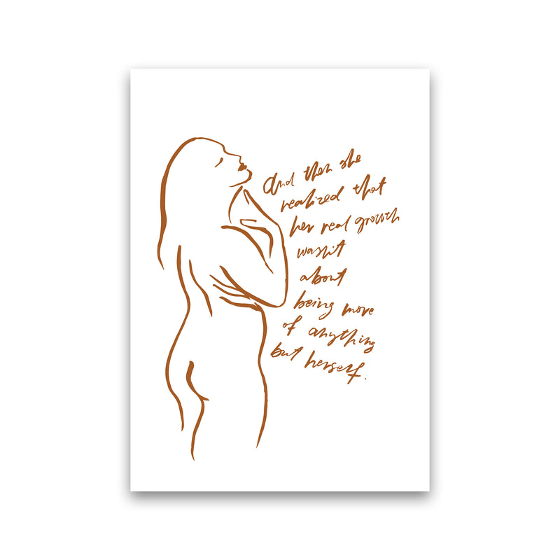 And Then She Realized Sketch By Planeta444 Print Only