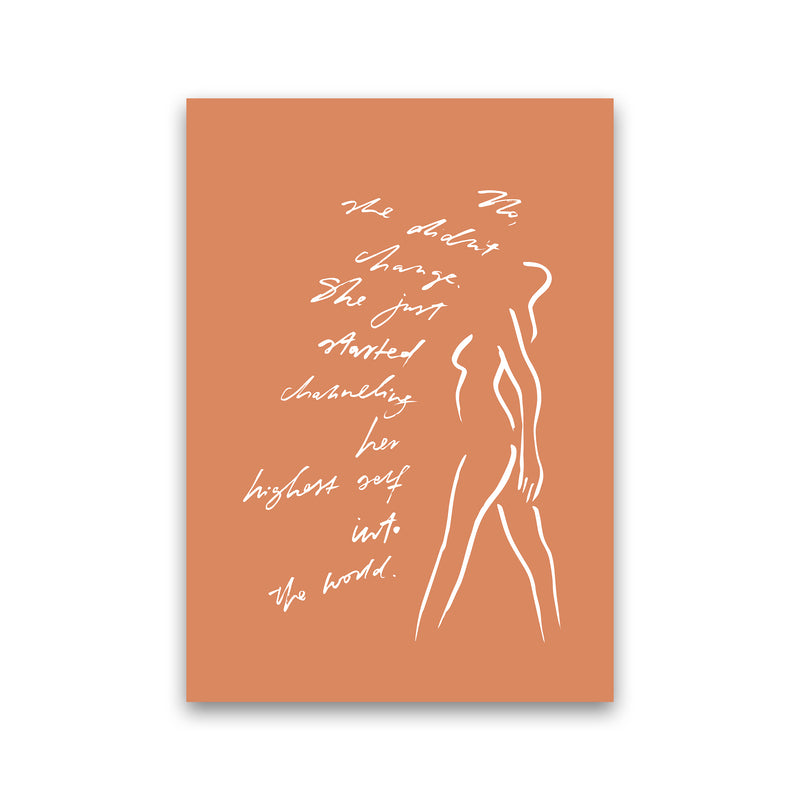 No She Didnt Change Sketch By Planeta444 Print Only