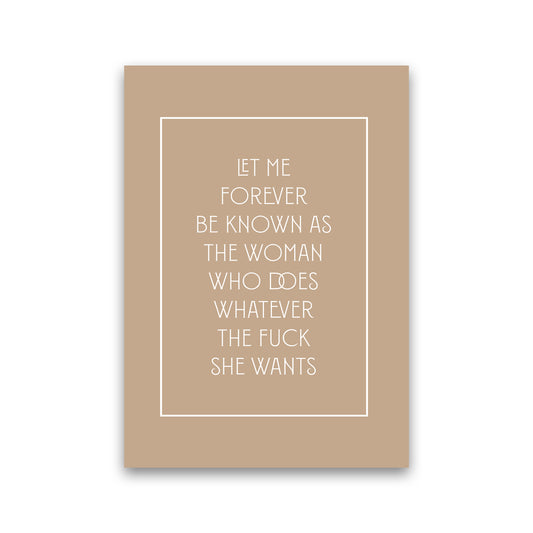 Let Me Forever Be Known By Planeta444 Print Only