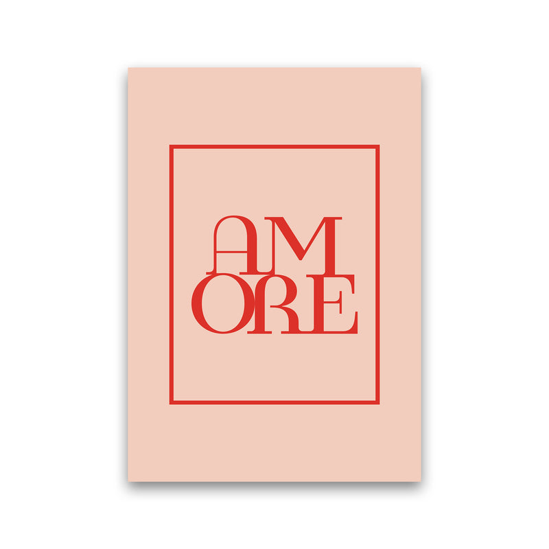 Amore 2020 Blush Red By Planeta444 Print Only