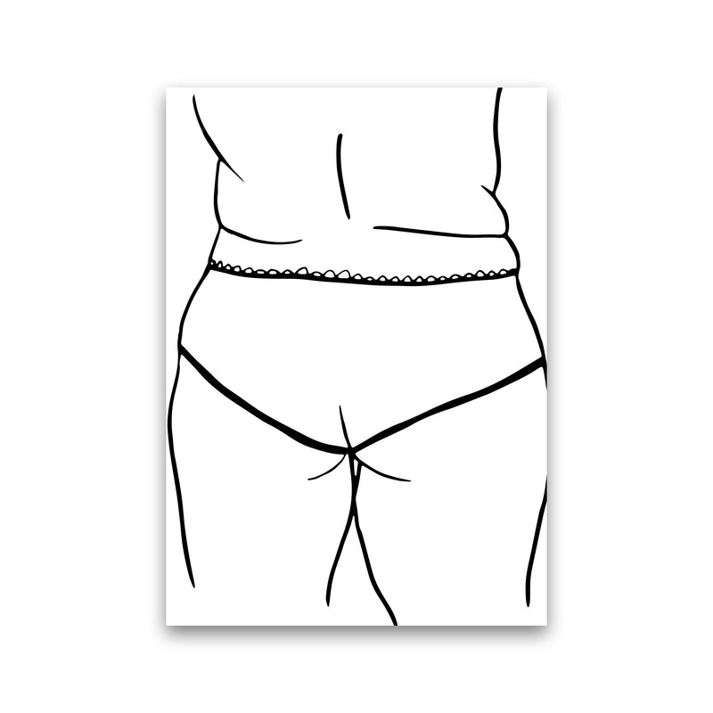 Curvy Female Back2 By Planeta444 Print Only