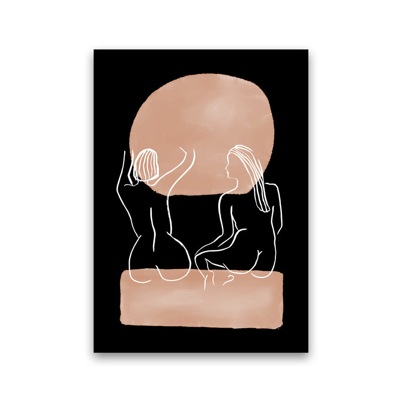 Line Nudes Back3 By Planeta444 Print Only