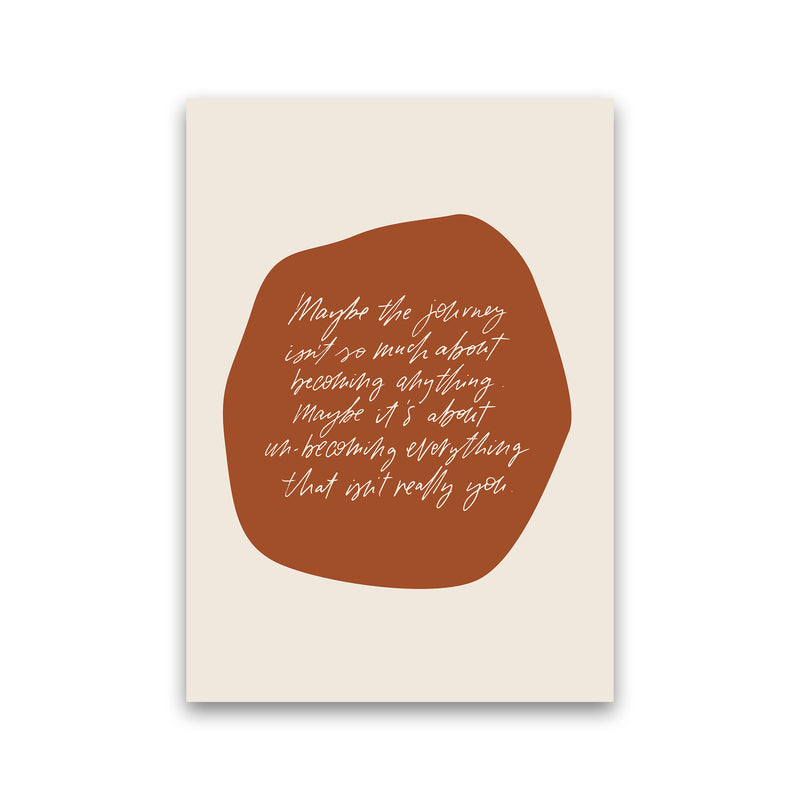 Maybe The Journey By Planeta444 Print Only