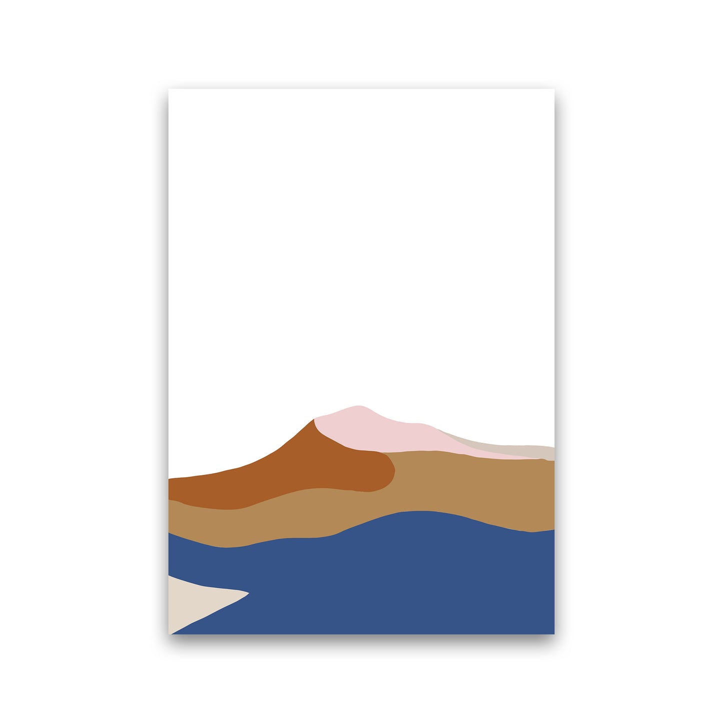 Abstract Dunes1 By Planeta444 Print Only