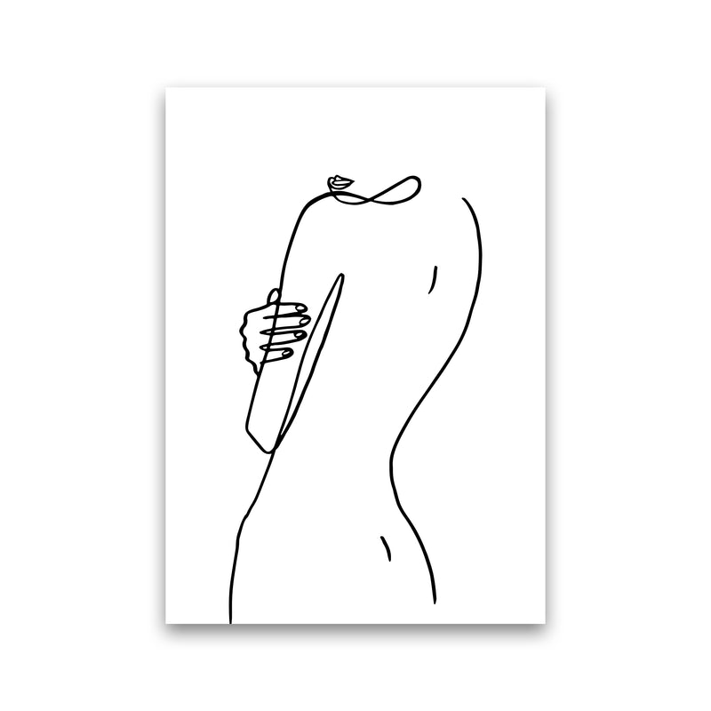 Female Hiding Back Pose By Planeta444 Print Only