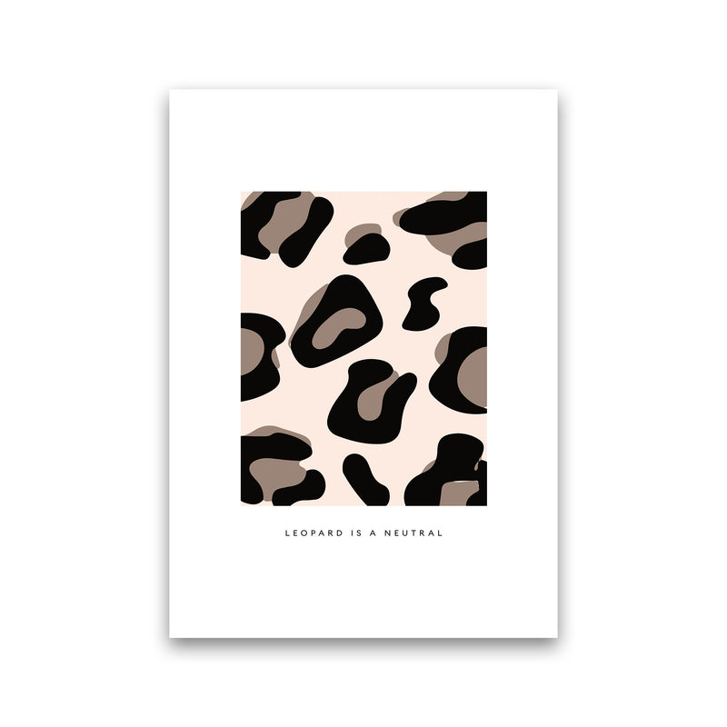 Big Leopard Powder Rose By Planeta444 Print Only