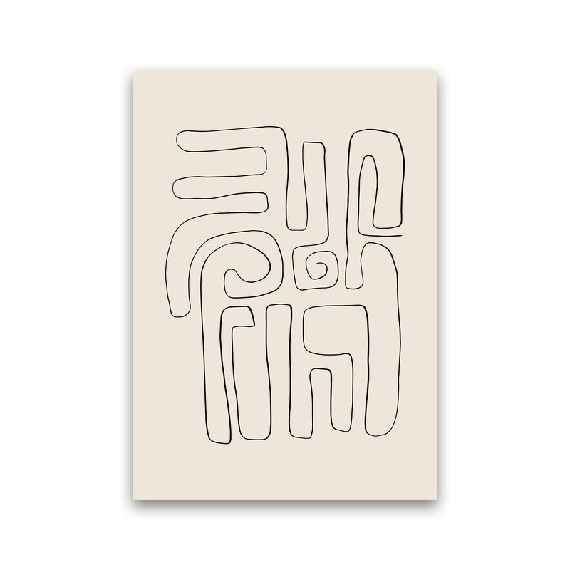 Abstract Line Doodles2 By Planeta444 Print Only