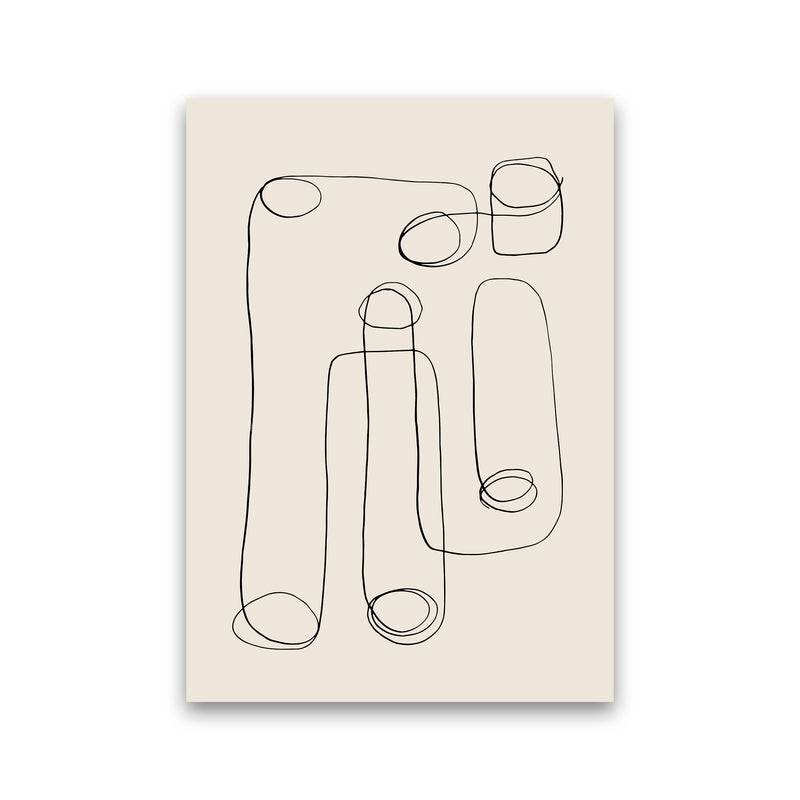 Abstract Line Doodles By Planeta444 Print Only