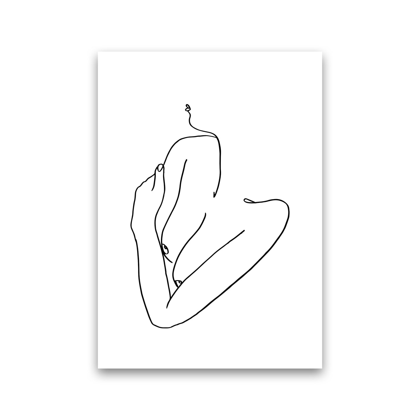 Female Holding Arms  By Planeta444 Print Only