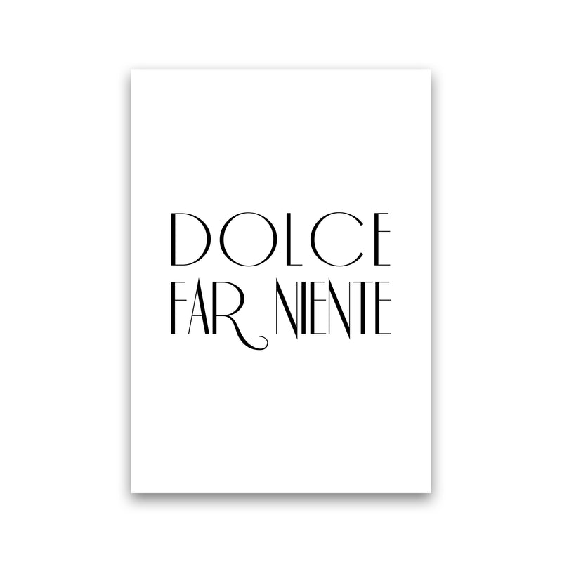 Dolce Far Niente2 By Planeta444 Print Only