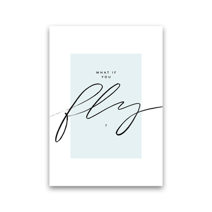 What If You Fly By Planeta444 Print Only