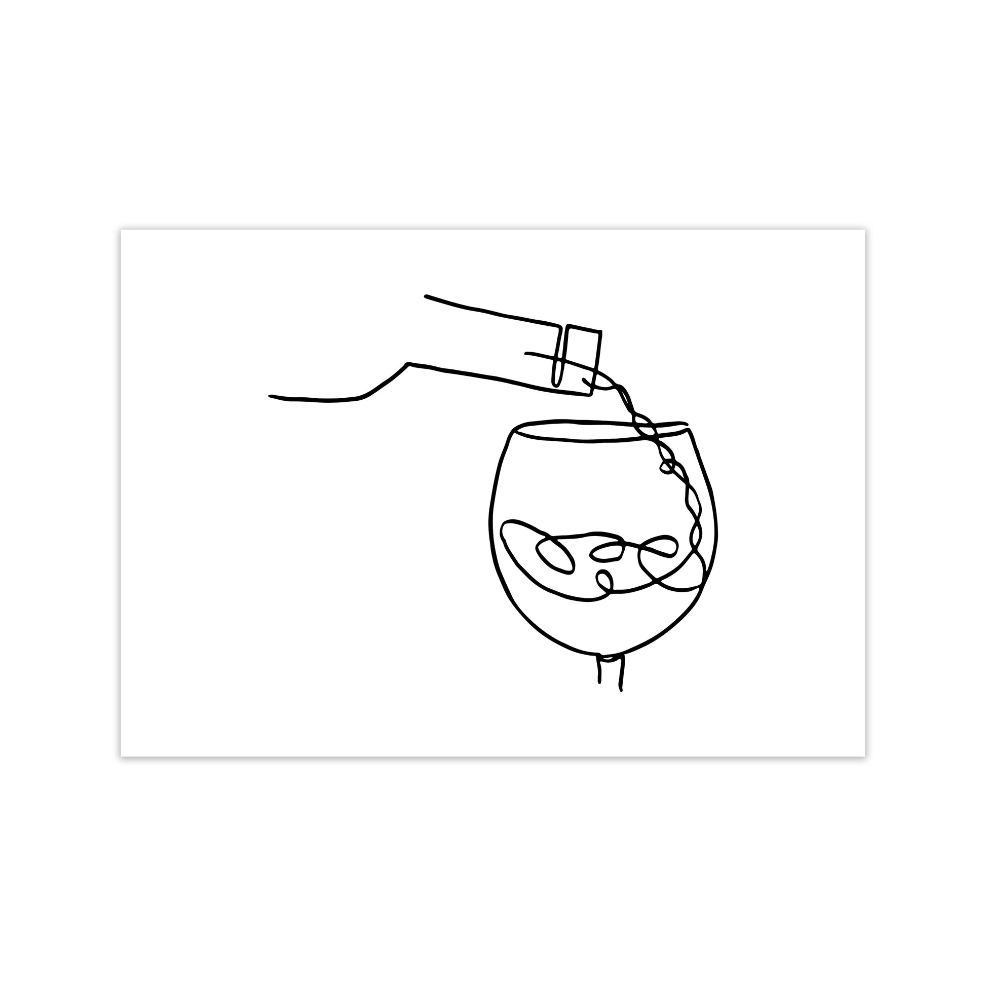 Pouring Wine By Planeta444 Print Only