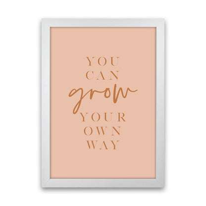 You Can Grow Your Own Way Earth Colors By Planeta444 White Grain