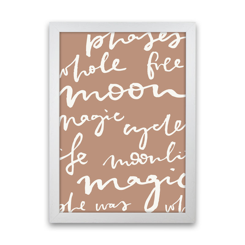 Moon Words Big Lettering By Planeta444 White Grain