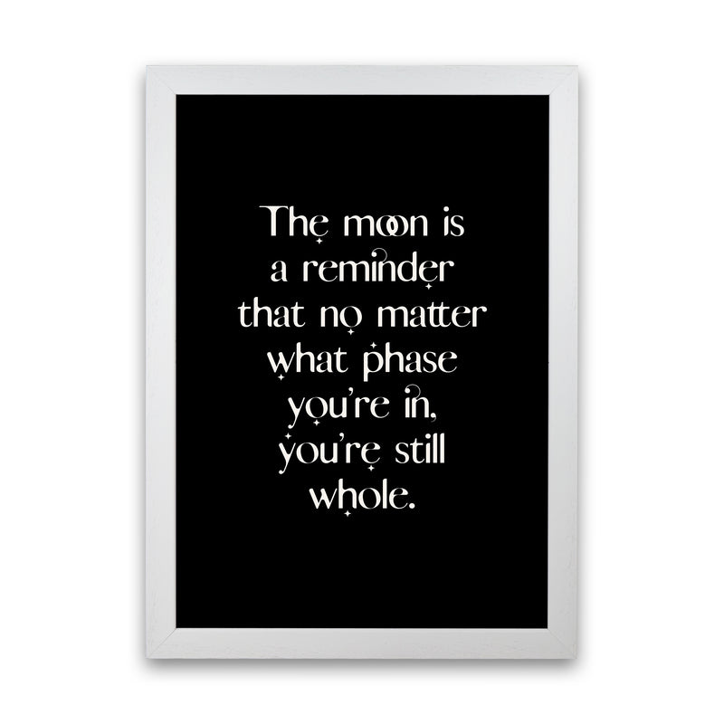 The Moon Is A Reminder By Planeta444 White Grain