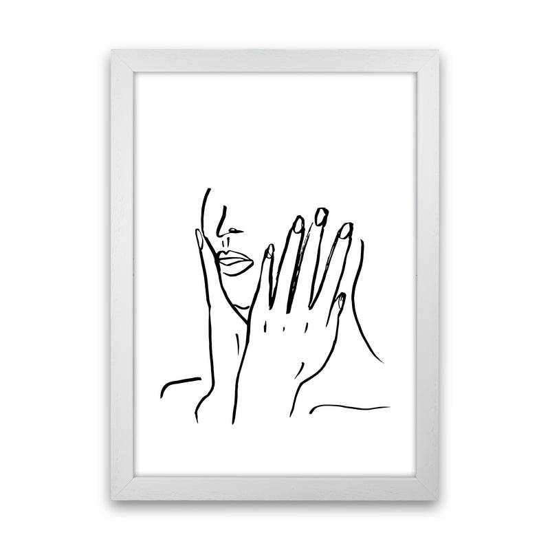 Face Hands Sketch3 By Planeta444 White Grain