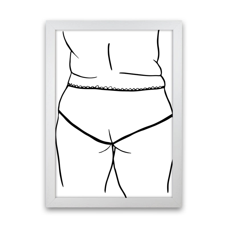 Curvy Female Back2 By Planeta444 White Grain