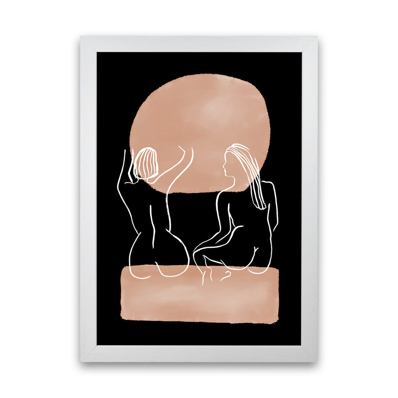 Line Nudes Back3 By Planeta444 White Grain