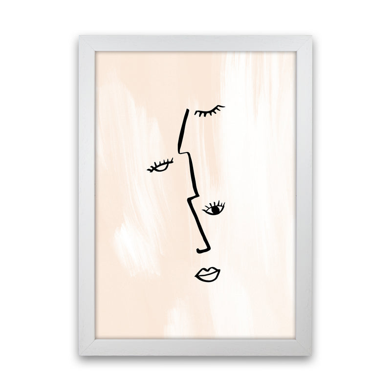 Printed Picasso Minimal Profiles2 By Planeta444 White Grain