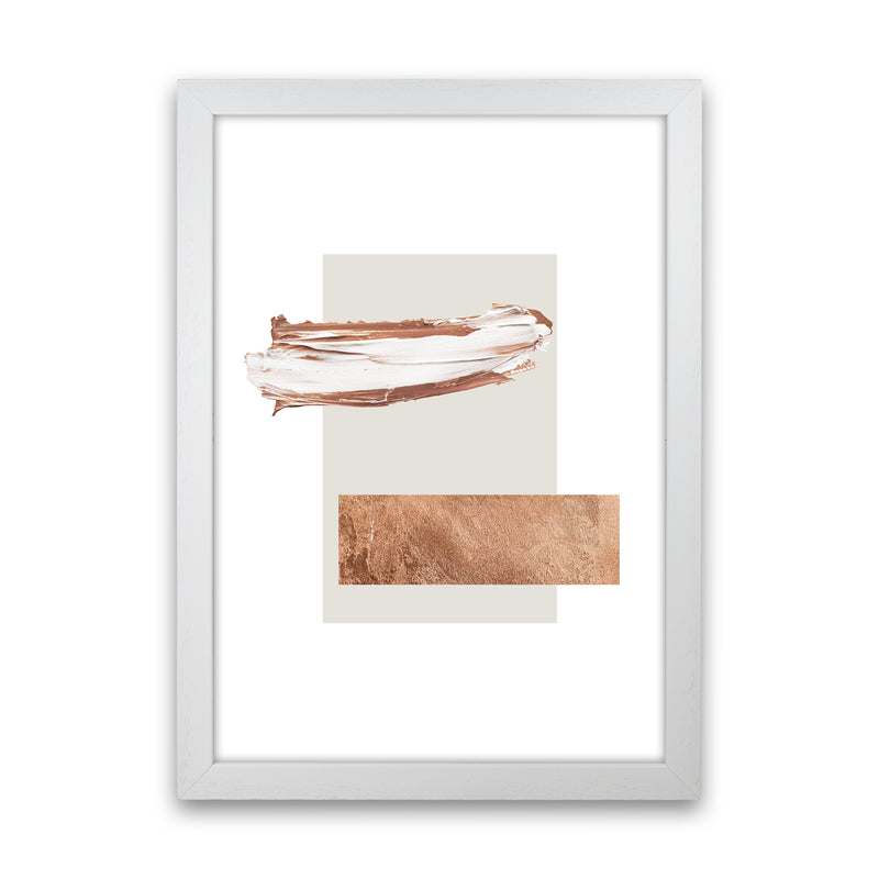 Paint Strokes Cavern Clay Copper1 By Planeta444 White Grain