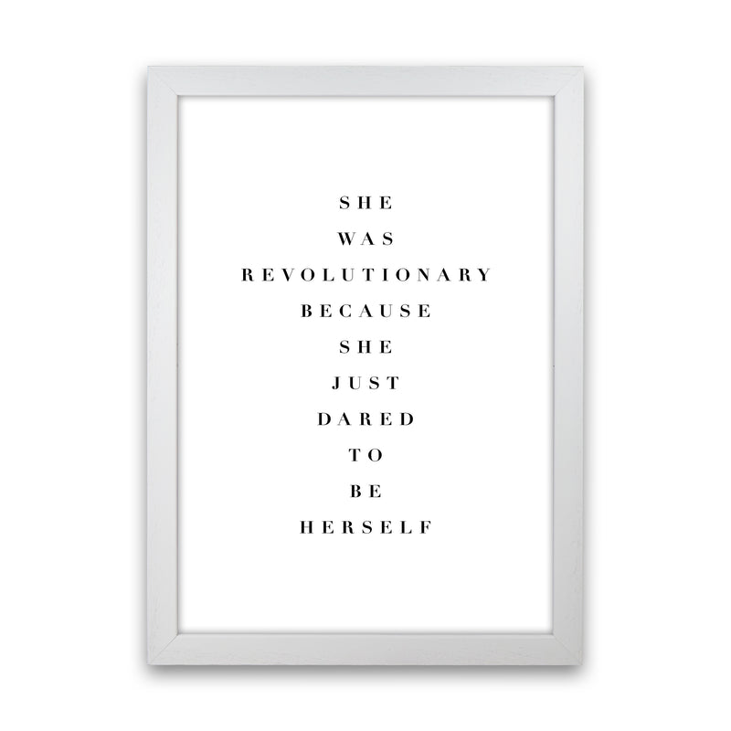 She Was Revolutionary By Planeta444 White Grain