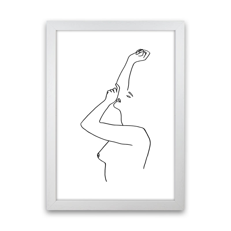 Female Reaching Up By Planeta444 White Grain