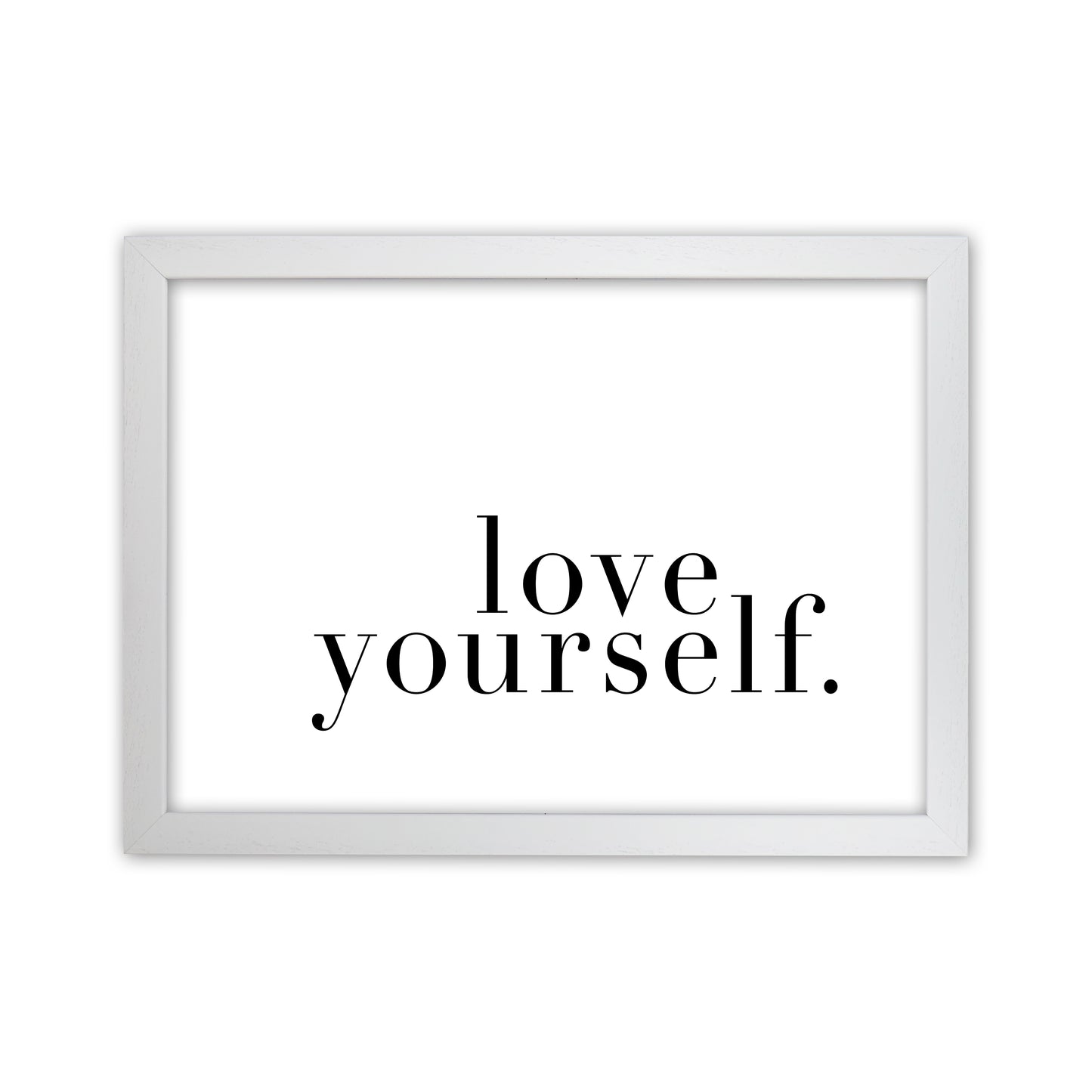 Love Yourself Type By Planeta444 White Grain