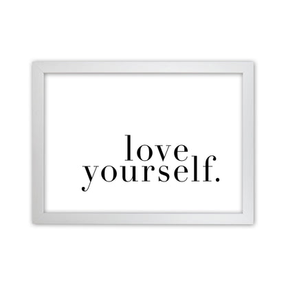 Love Yourself Type By Planeta444 White Grain