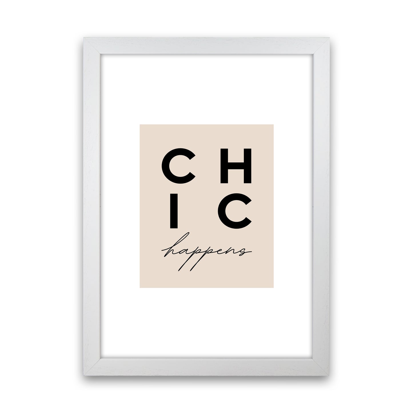 Chic Happens3 By Planeta444 White Grain