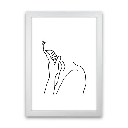 Finger On Chin By Planeta444 White Grain