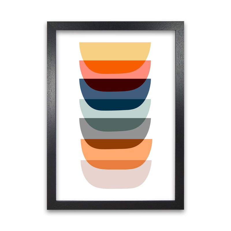 Abstract Mid Century Art Original
