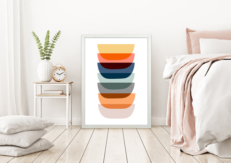 Abstract Mid Century Art Original