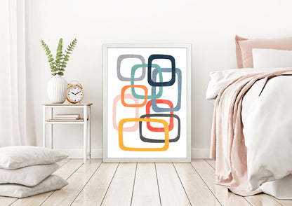 Abstract Mid Mod Color Original