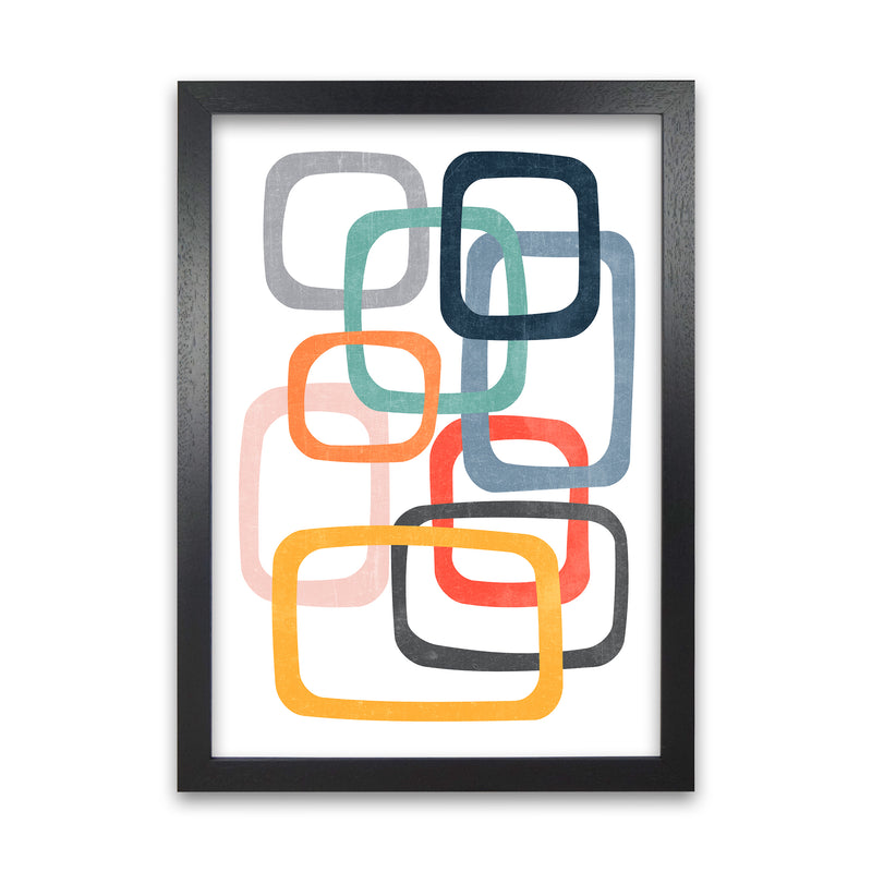 Abstract Mid Mod Color Original