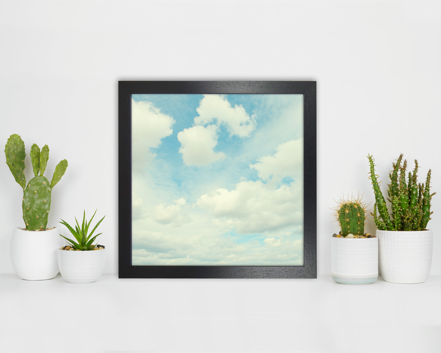Square Cloud Art Print A