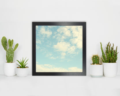 Square Cloud Art Print B
