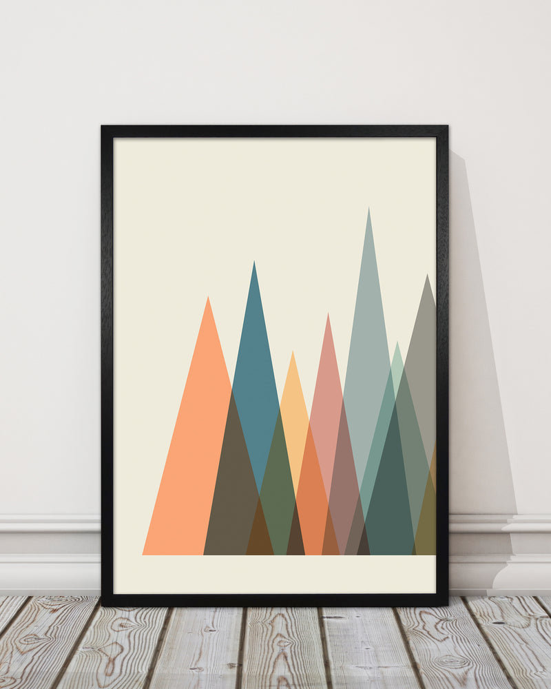 Mid Century Abstract Pair A Original 