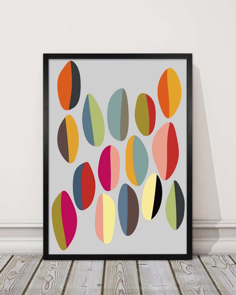 Mid Century Half Pebbles Pair Two B