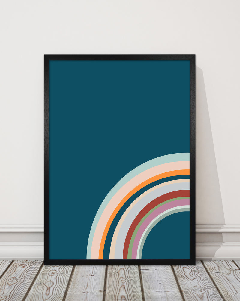 Pair of Nursery Rainbow Prints Left A