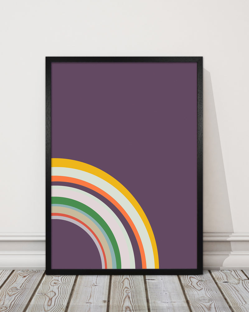 Pair of Nursery Rainbow Prints Right B