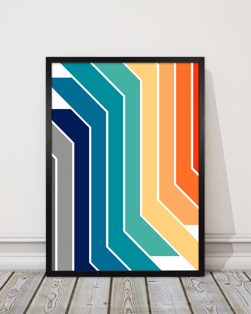 Modern Rainbow Stripes B
