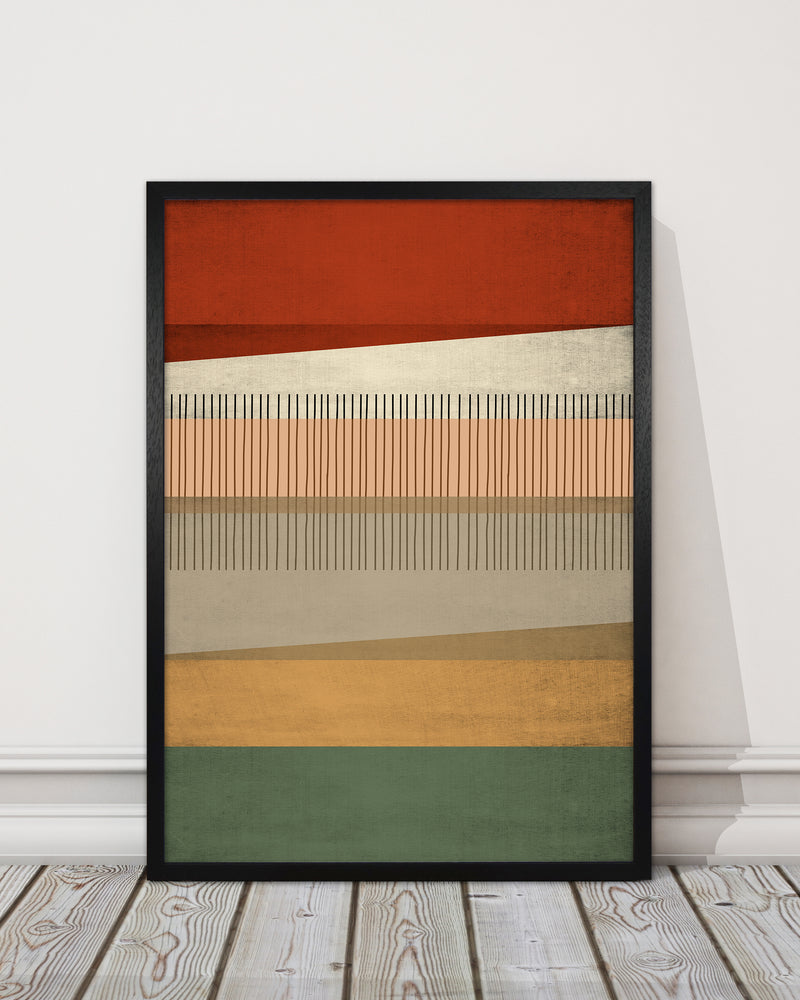 Abstract Earth Tone Prints B